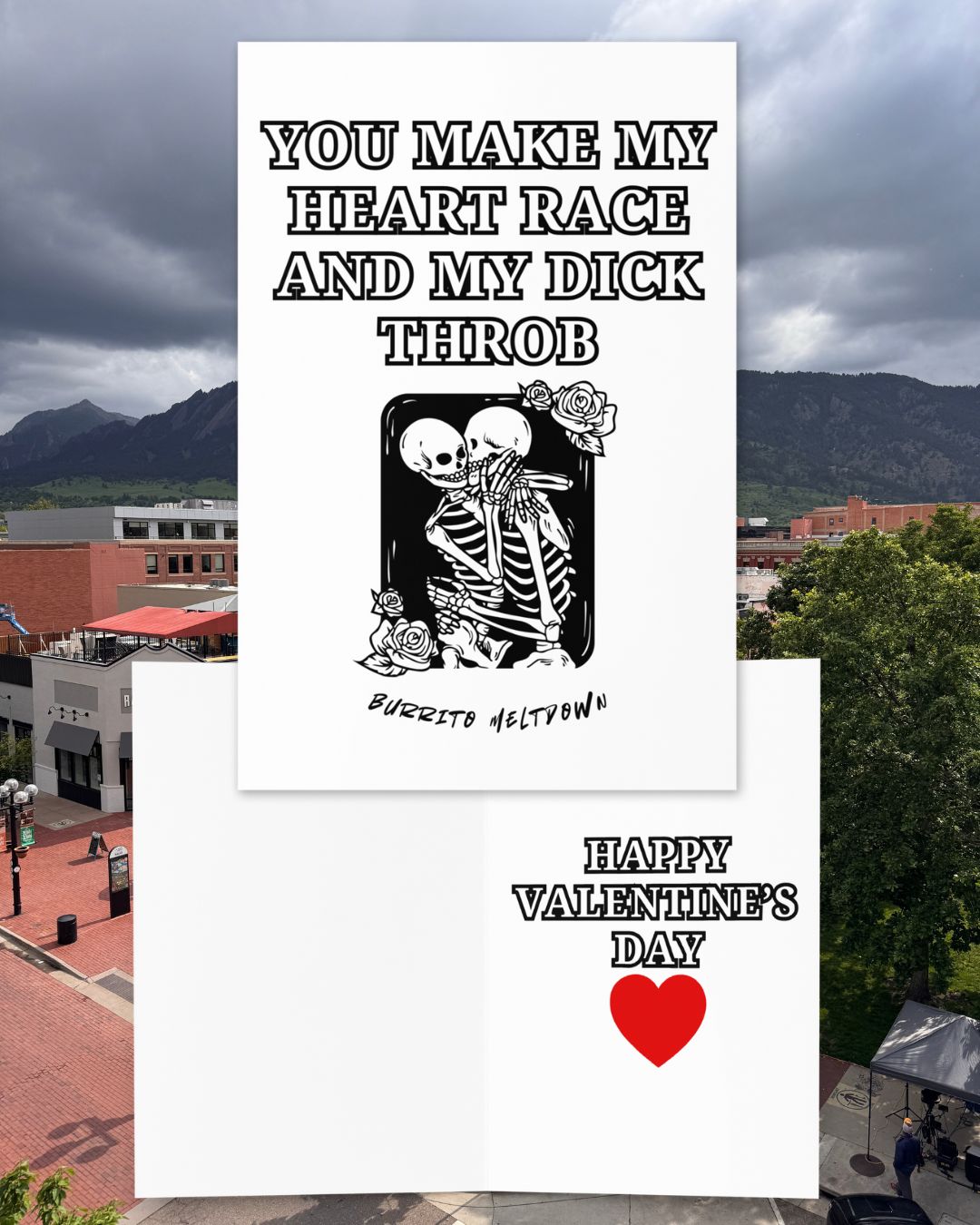 Heart Race - Valentine's Day Card