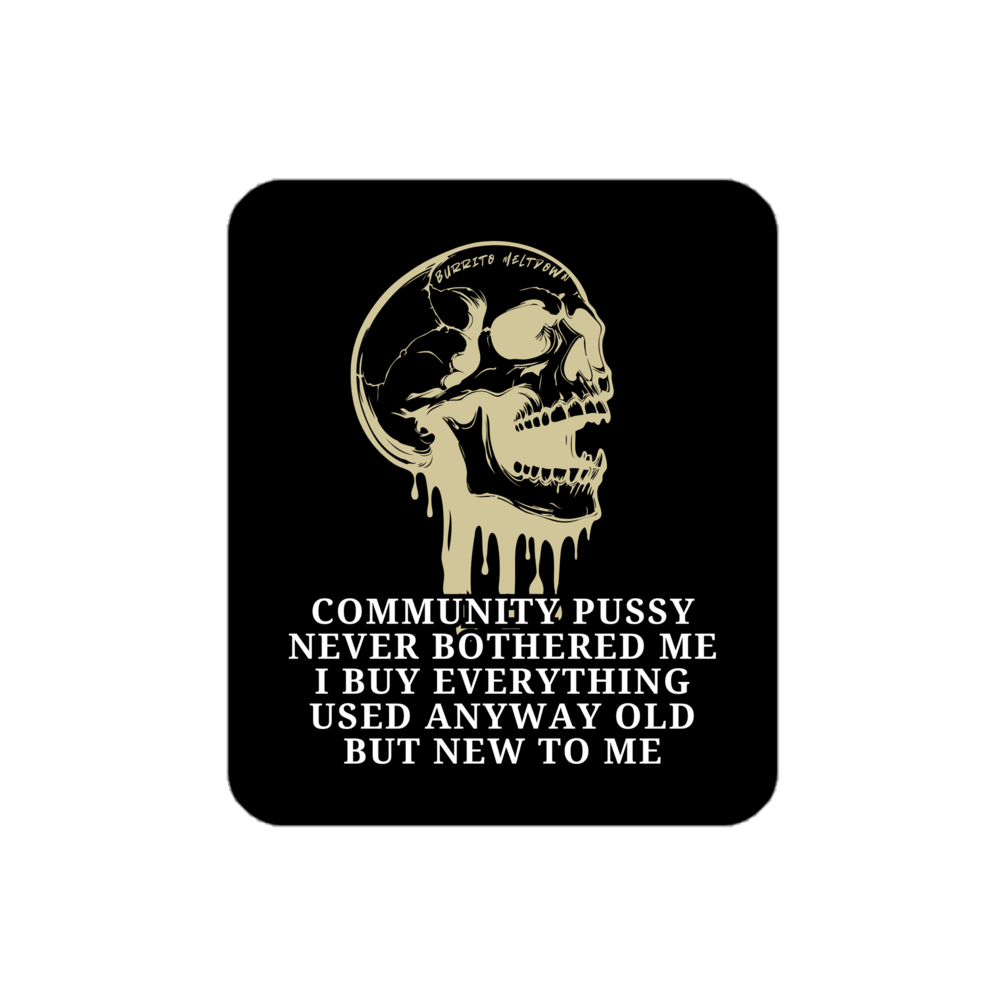 Old But New To Me โ Melting Skull Sticker Mockup