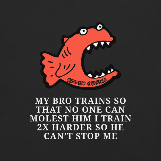 I Train 2X Harder – Screaming Fish Tee