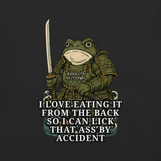 Eating It From The Back – Samurai Frog Tee