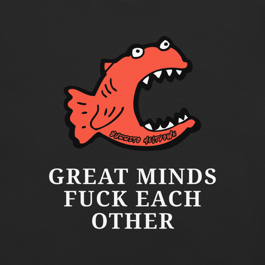 Great Minds – Screaming Fish Tee