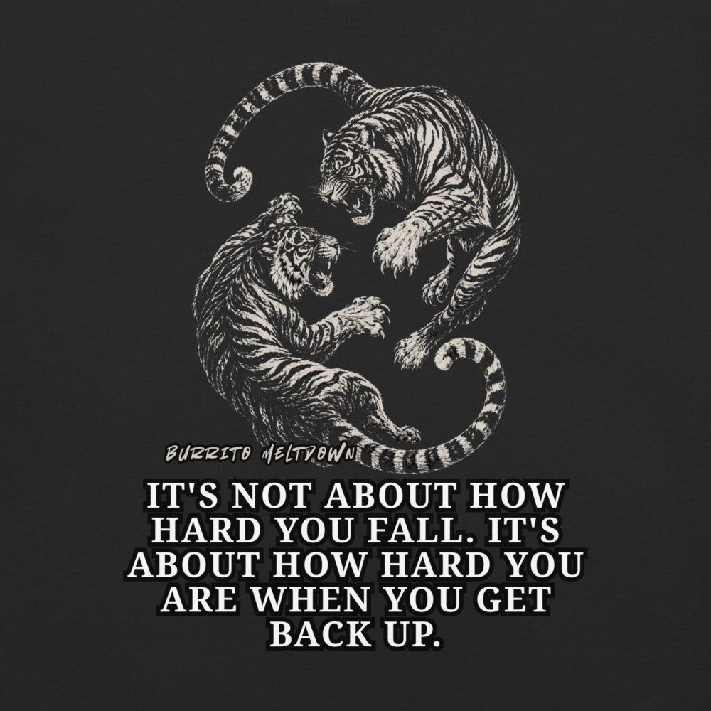 How Hard You Are – Yin Yang Tiger Tee Mockup