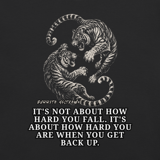 How Hard You Are – Yin Yang Tiger Tee Mockup