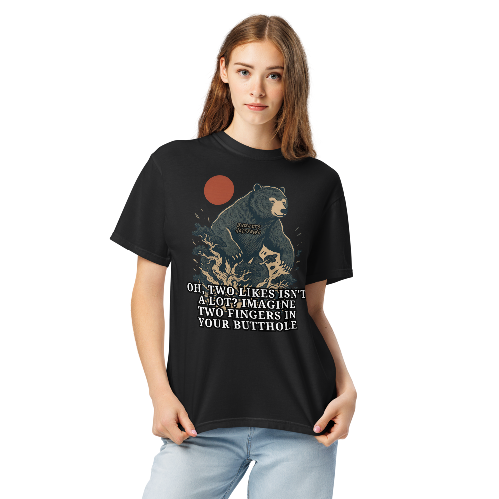 Two Likes Isn't A Lot – Moon Bear Tee Mockup