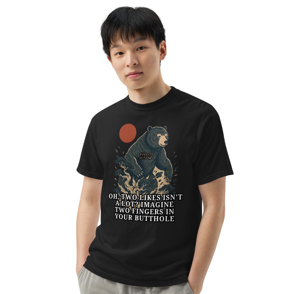 Two Likes Isn't A Lot – Moon Bear Tee Mockup