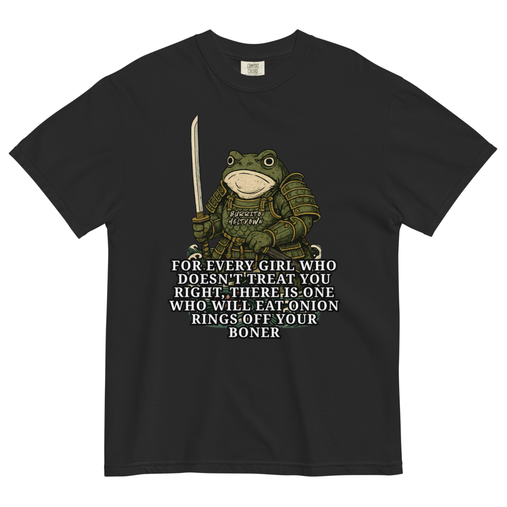 For Every Girl – Samurai Frog Tee Mockup