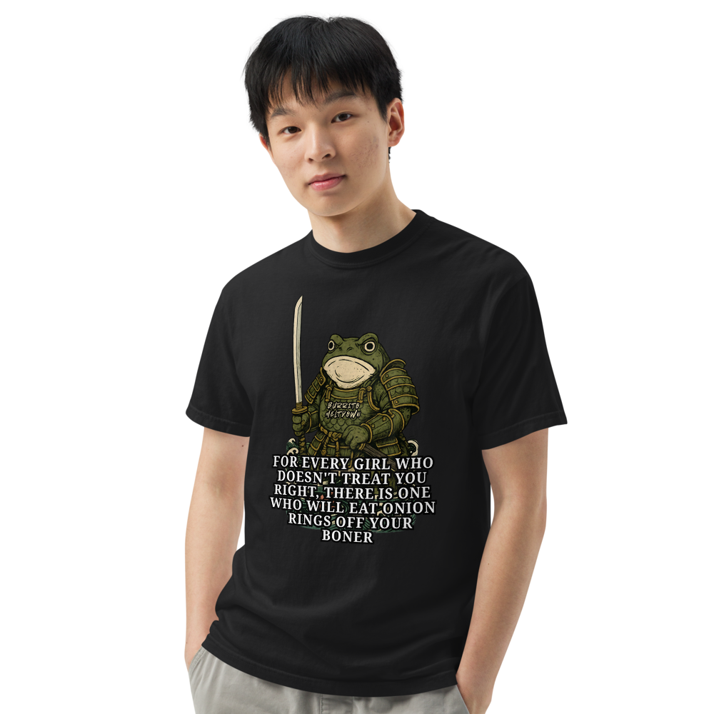 For Every Girl – Samurai Frog Tee Mockup