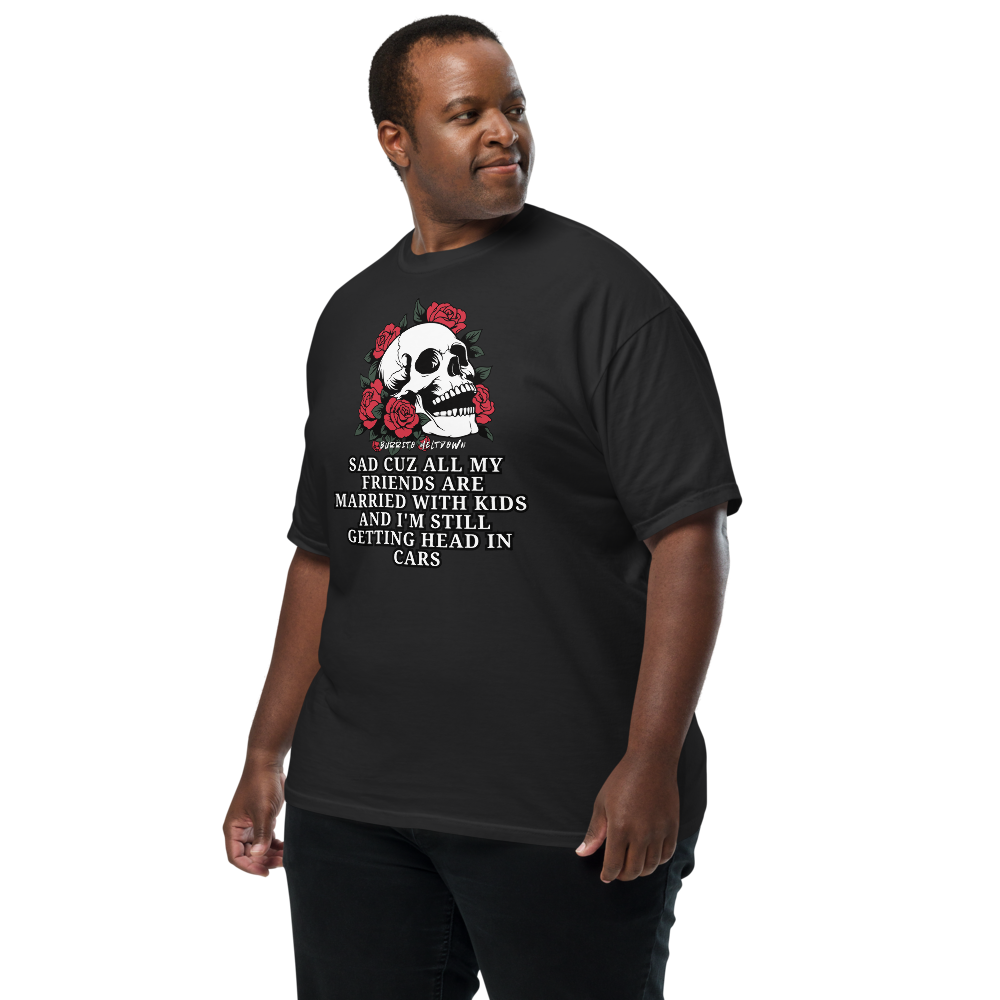 Married With Kids – Rose Skull Tee Mockup