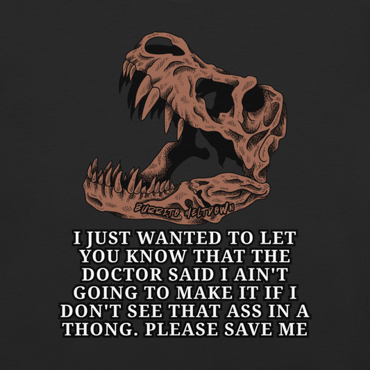 Doctor's Orders – T-Rex Skull Tee Mockup