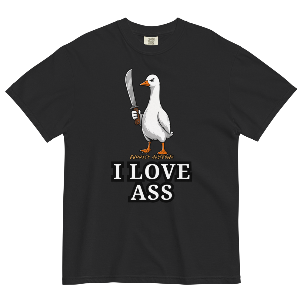 I Love It – Machete Duck Tee Mockup