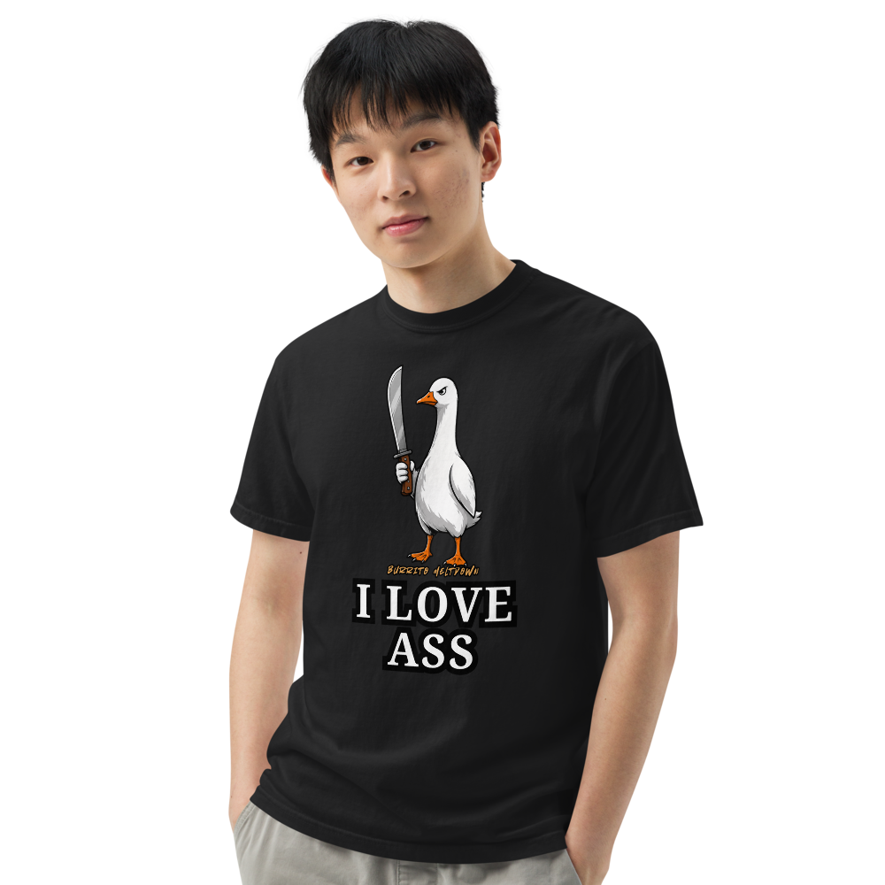 I Love It – Machete Duck Tee Mockup