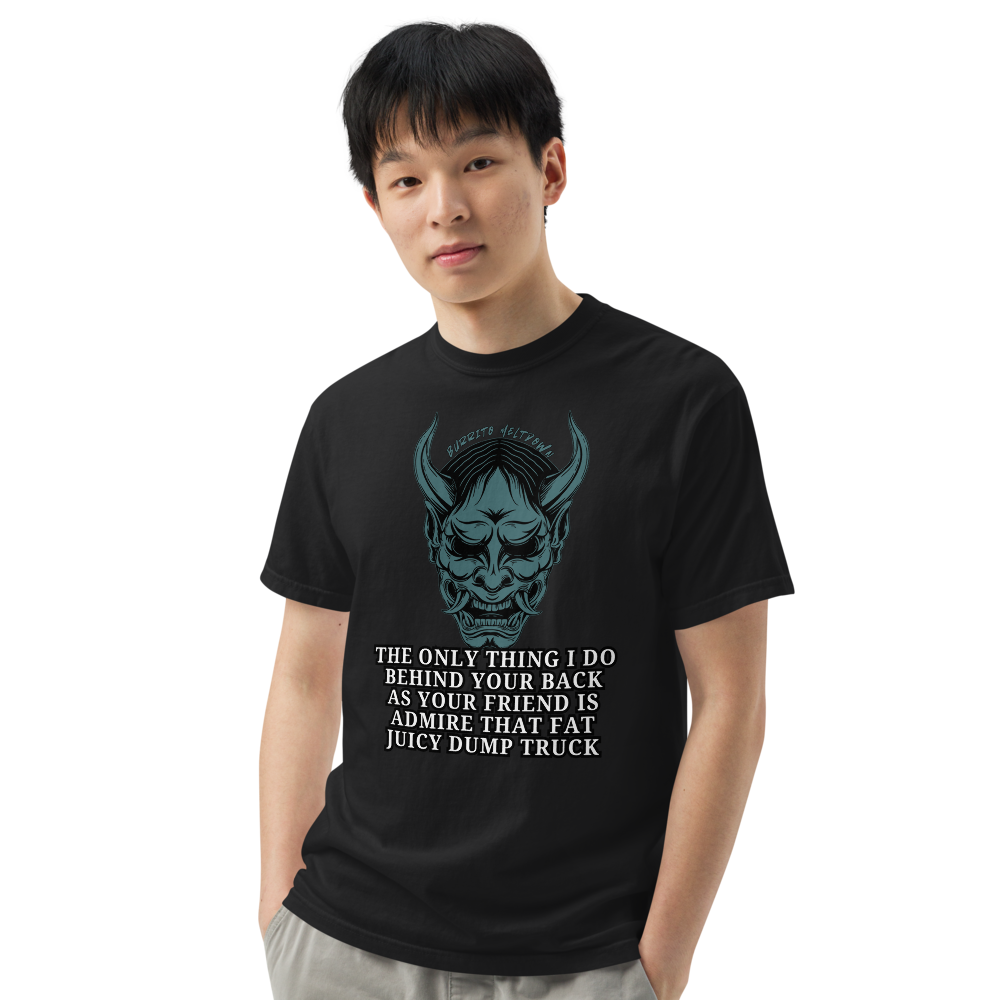 Behind Your Back – Oni Mask Tee Mockup