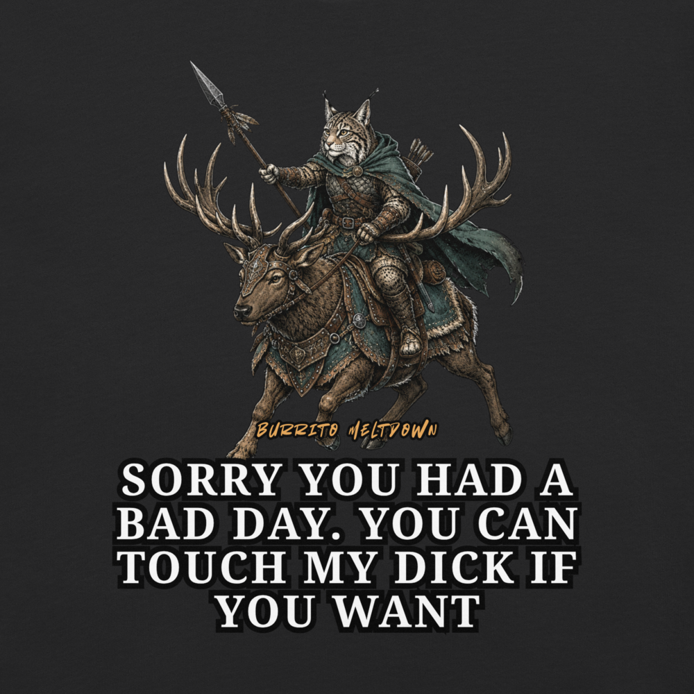Sorry You Had A Bad Day – Bandana Cowboy Skull Tee Mockup