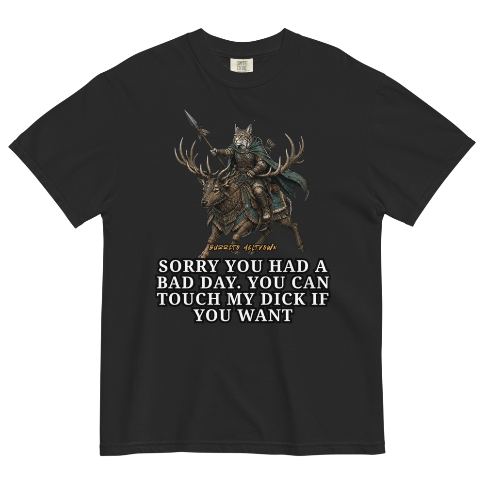 Sorry You Had A Bad Day – Bandana Cowboy Skull Tee Mockup