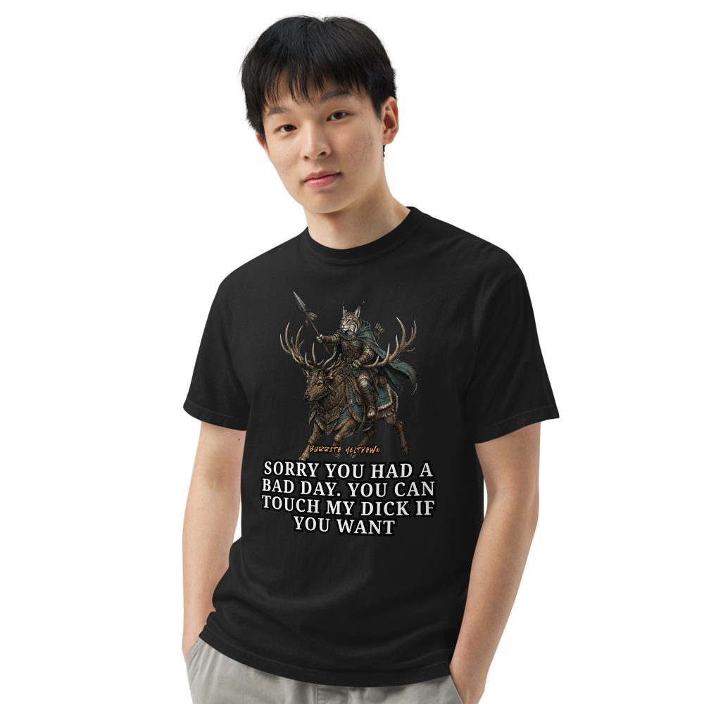 Sorry You Had A Bad Day – Bandana Cowboy Skull Tee Mockup