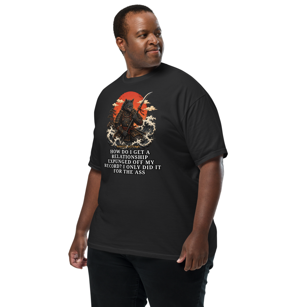 Expunged Off My Record – Samurai Wolf Tee Mockup