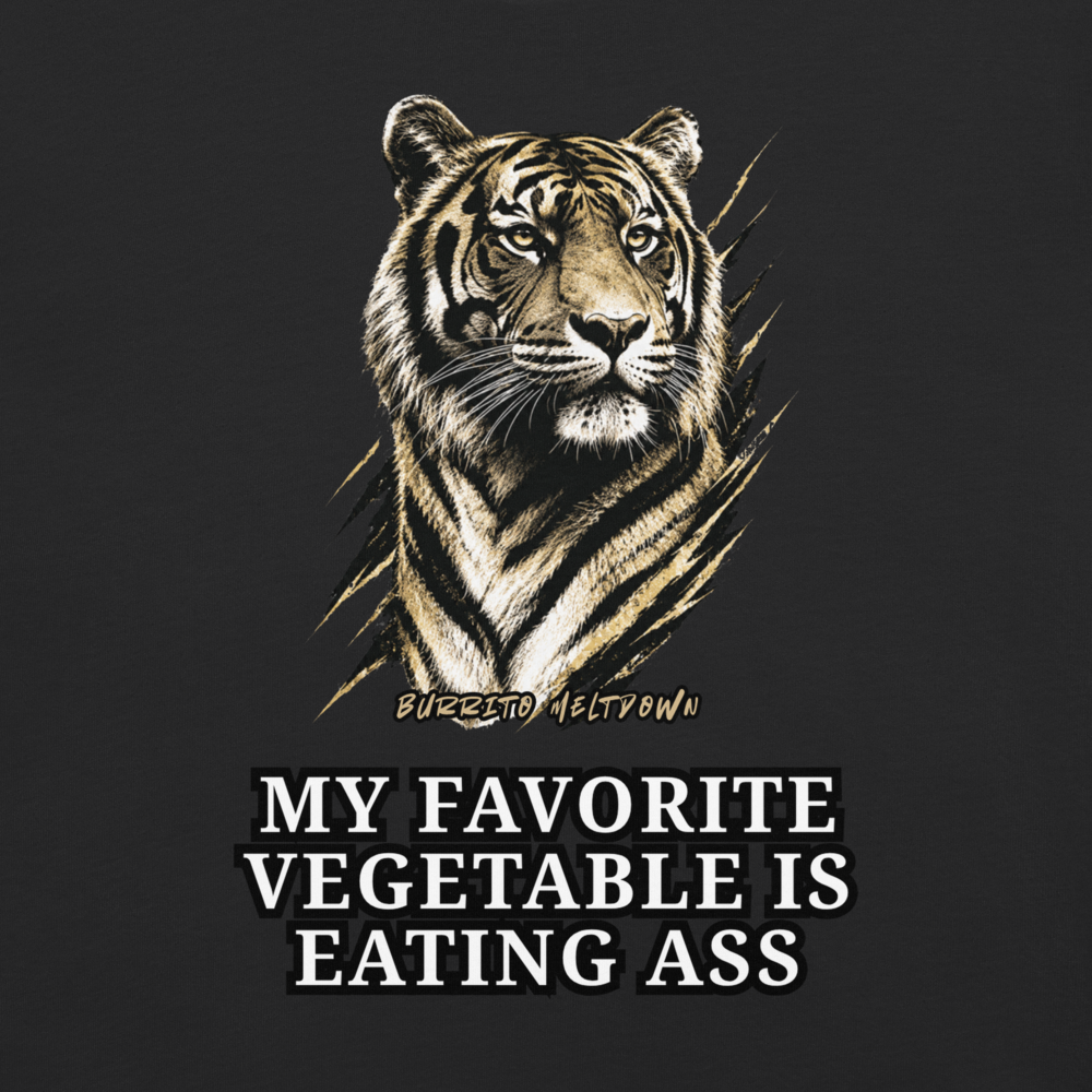 My Favorite Vegetable – Tiger Tee Mockup