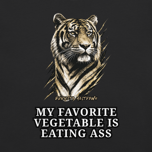 My Favorite Vegetable – Tiger Tee Mockup