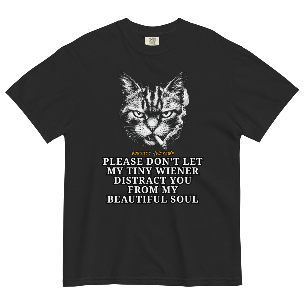 Distract You From My Soul – Cat Tee Mockup
