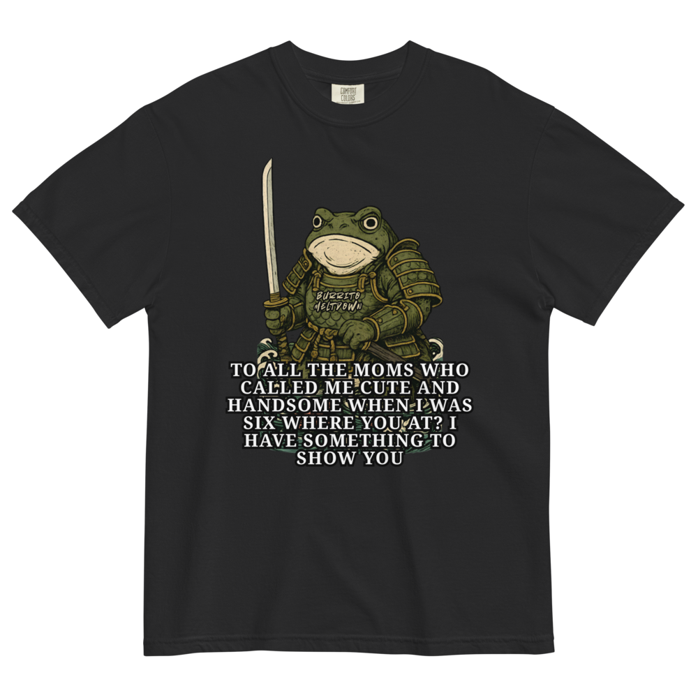 I Have Something To Show You – Samurai Frog Tee Mockup