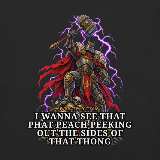 That Phat Peach Energy – Warhammer Knight Tee Mockup