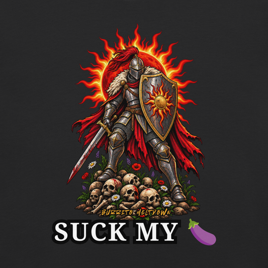 Forged In Fire – Skull Slayer Knight Tee Mockup