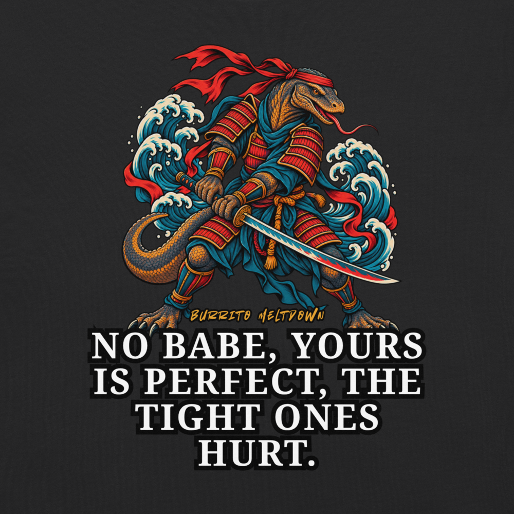 Yours Is Perfect – Samurai Lizard Tee Mockup