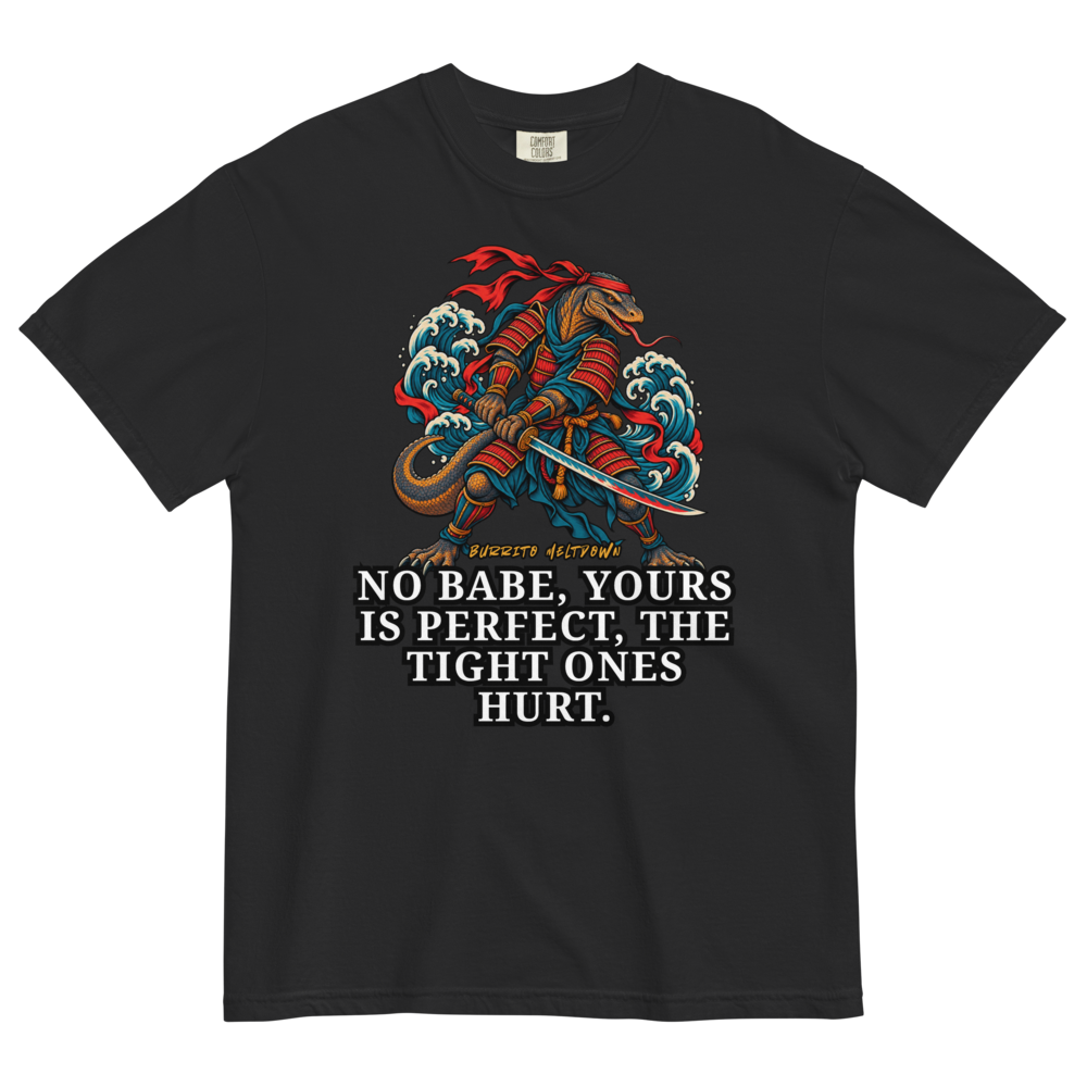 Yours Is Perfect – Samurai Lizard Tee Mockup