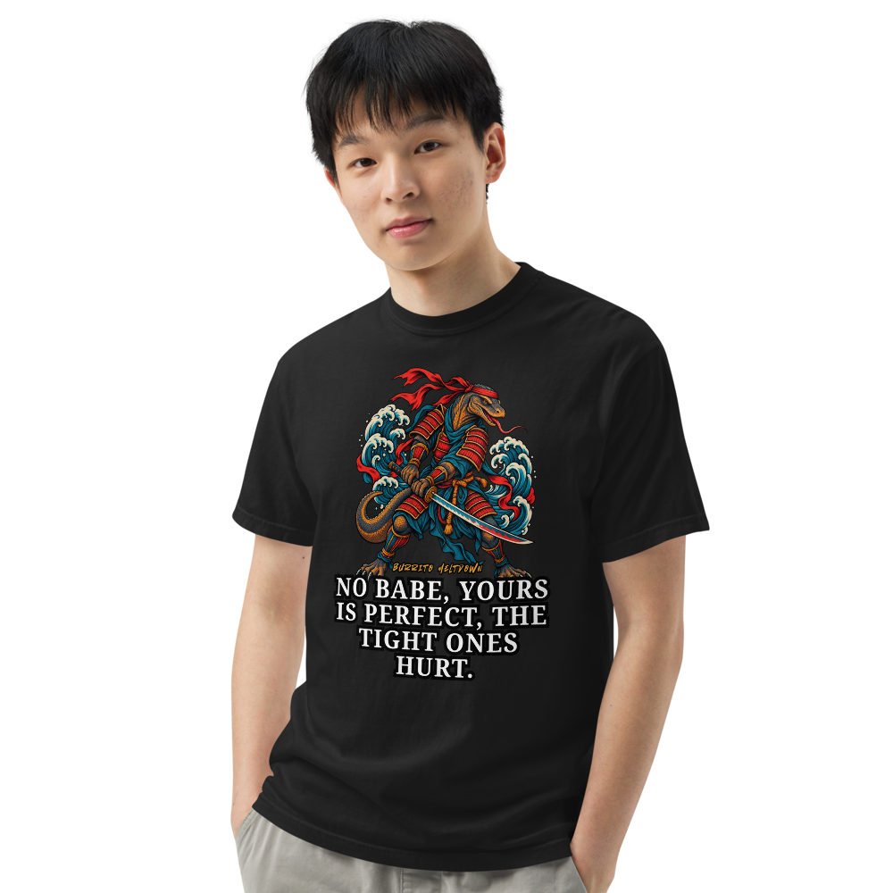 Yours Is Perfect – Samurai Lizard Tee Mockup