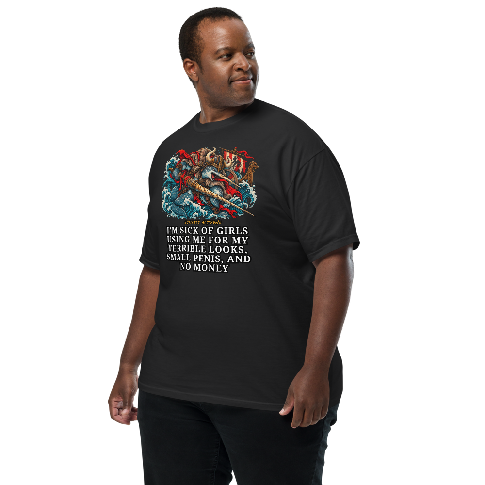 Terrible Looks And No Money – Viking Narwhal Tee Mockup