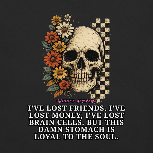 Loyal To The Soul – Daisy Skull Tee Mockup