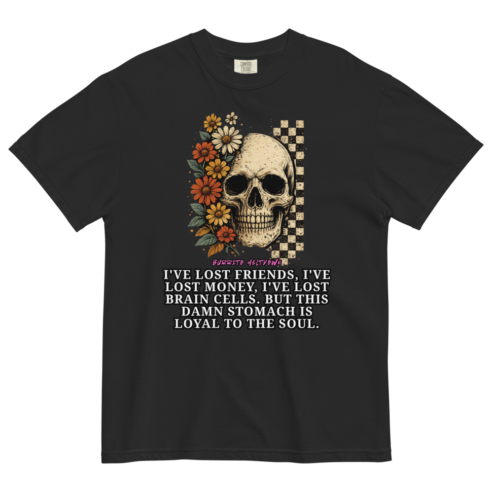 Loyal To The Soul – Daisy Skull Tee Mockup