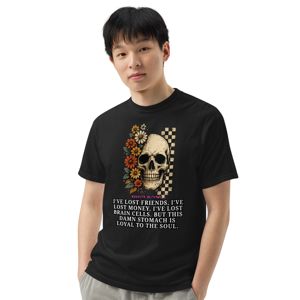 Loyal To The Soul – Daisy Skull Tee Mockup