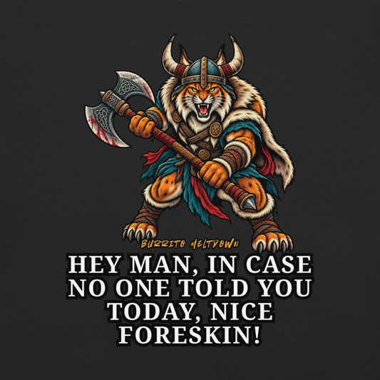 In Case No One Told You Today – Lynx Viking Warrior Tee Mockup
