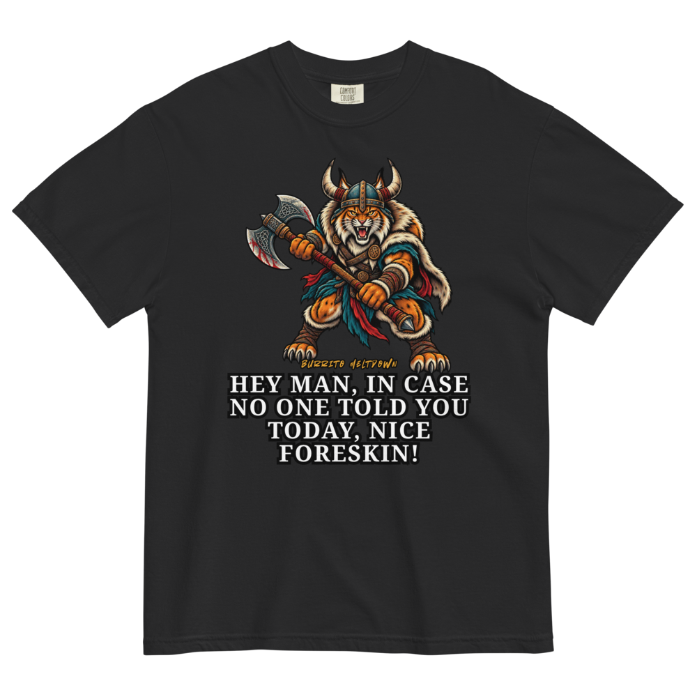In Case No One Told You Today – Lynx Viking Warrior Tee Mockup