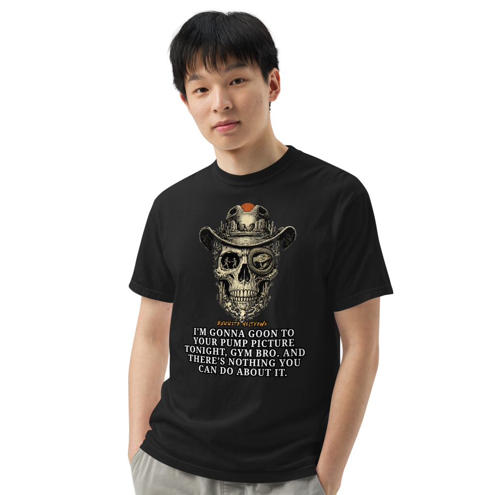 Nothing You Can Do About It – Cowboy Skull Tee Mockup