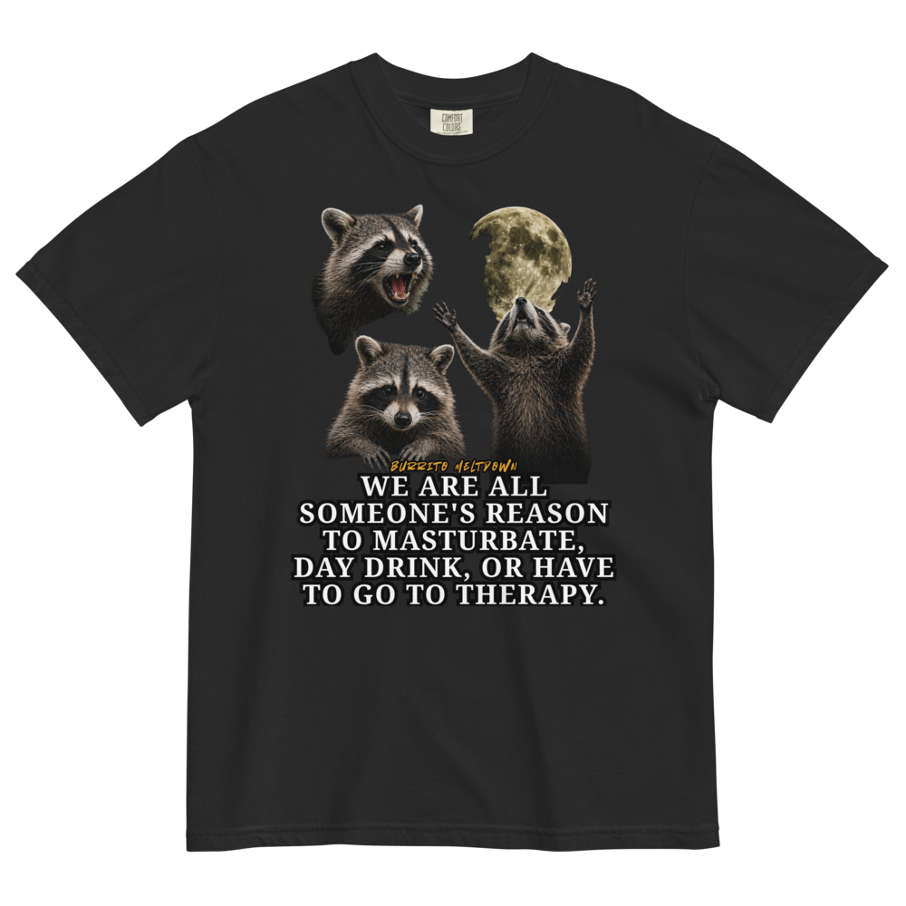 Someone's Reason To Day Drink – Raccoon Moon Tee Mockup