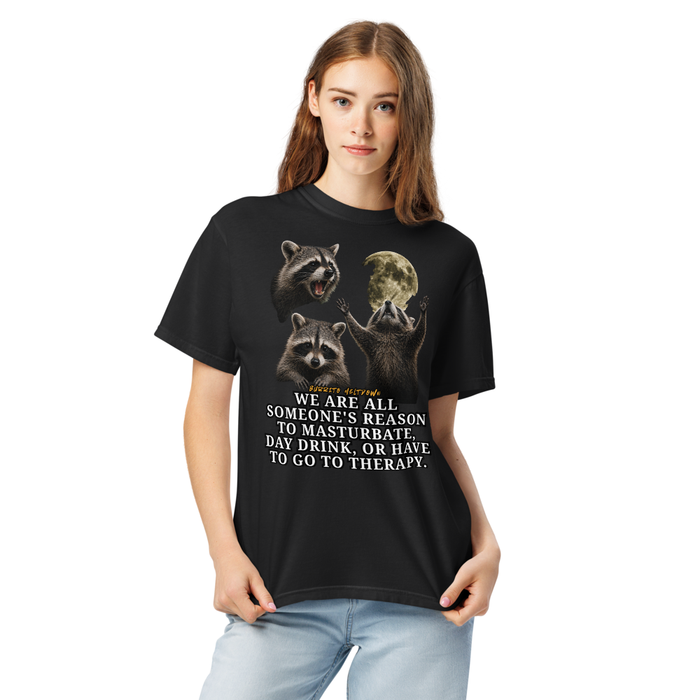 Someone's Reason To Day Drink – Raccoon Moon Tee Mockup