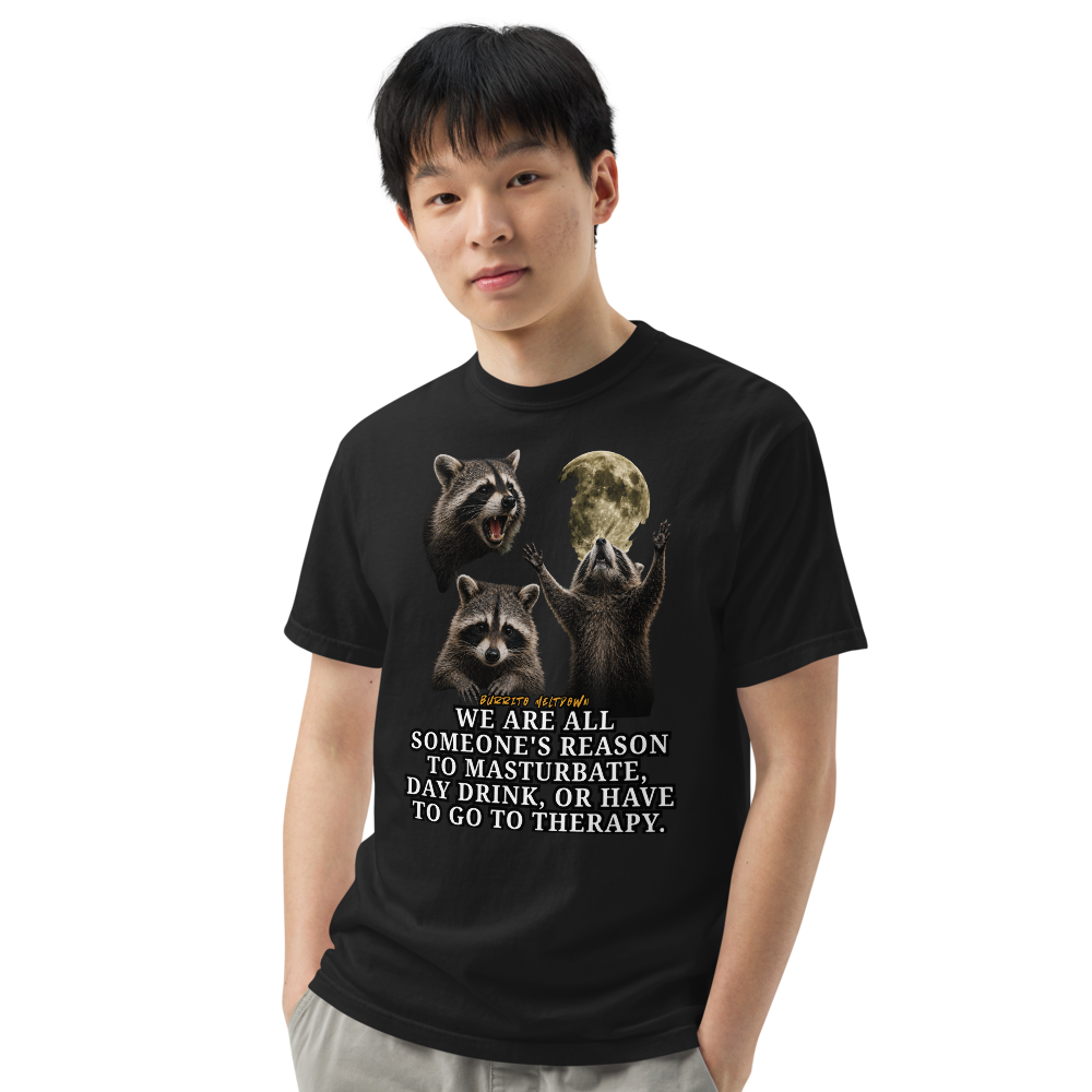 Someone's Reason To Day Drink – Raccoon Moon Tee Mockup