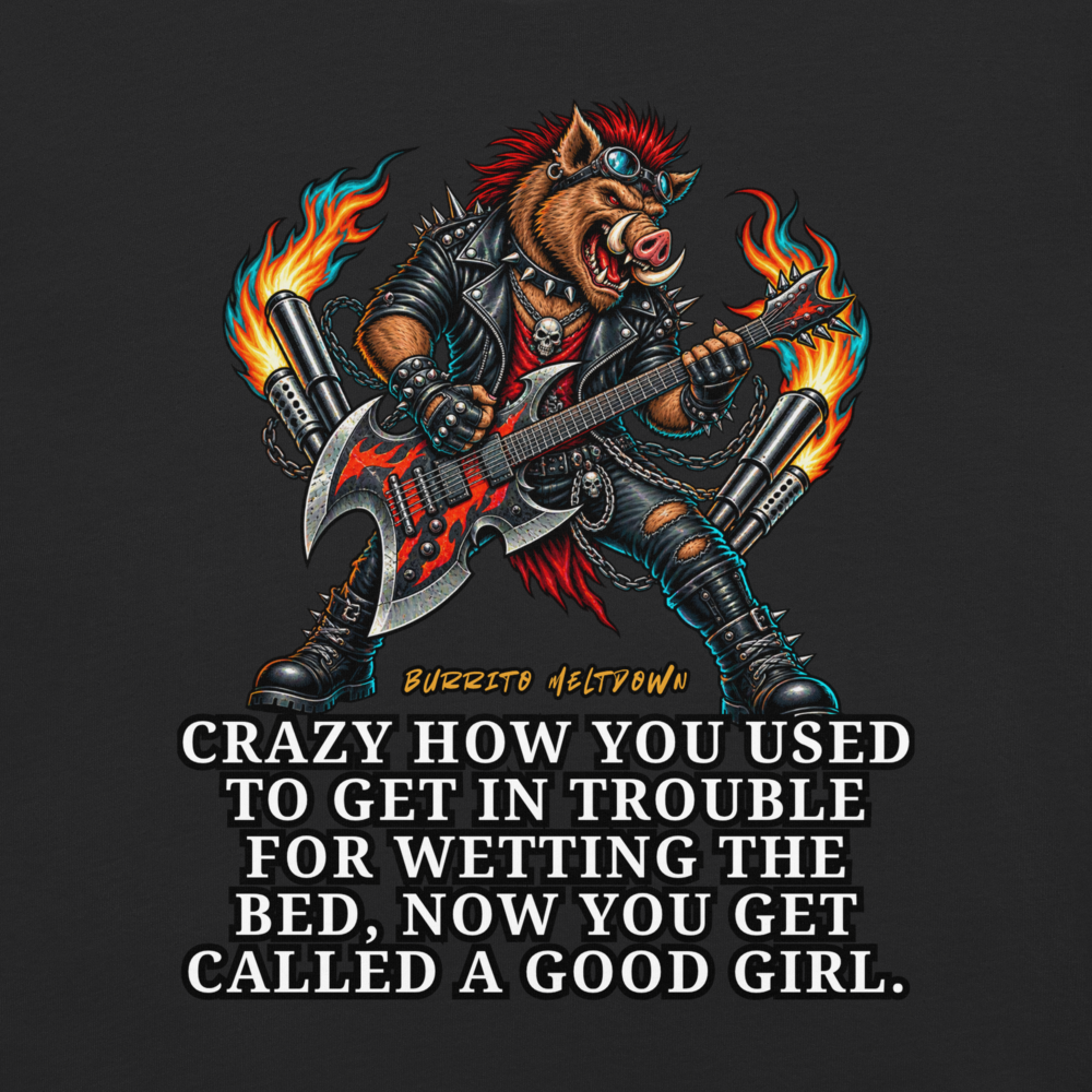 Called A Good Girl – Boar Viking Warrior Tee Mockup
