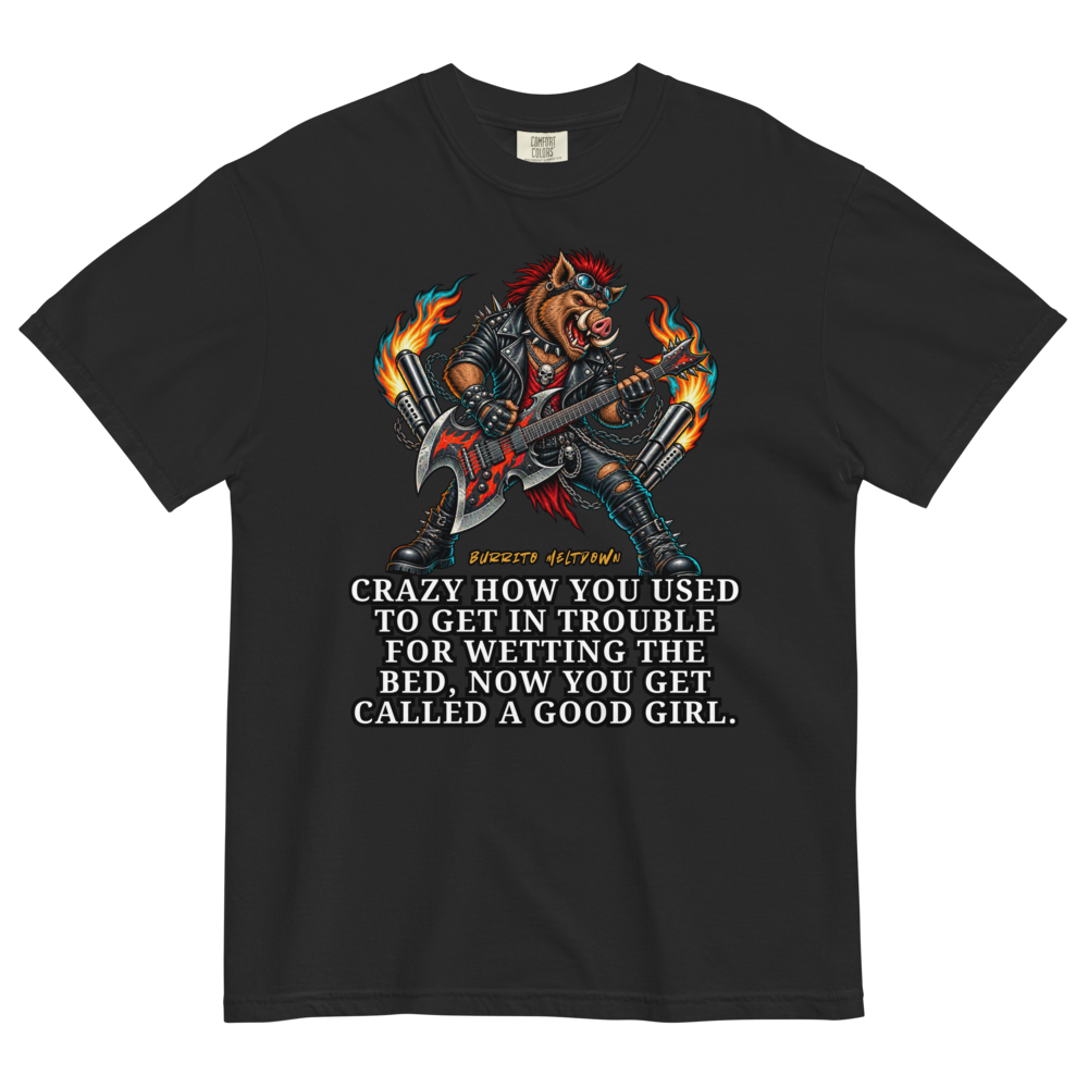 Called A Good Girl – Boar Viking Warrior Tee Mockup
