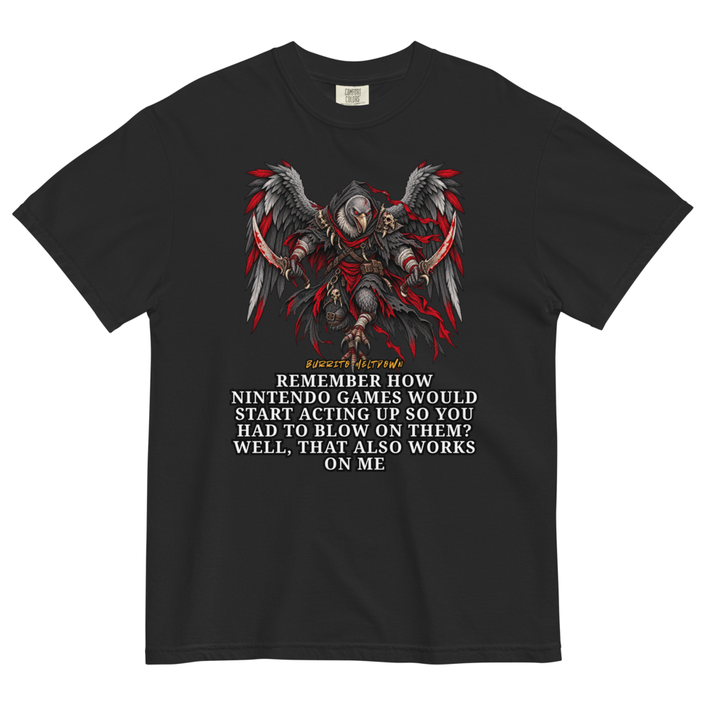 That Also Works On Me – Raven Reaper Skull Tee Mockup