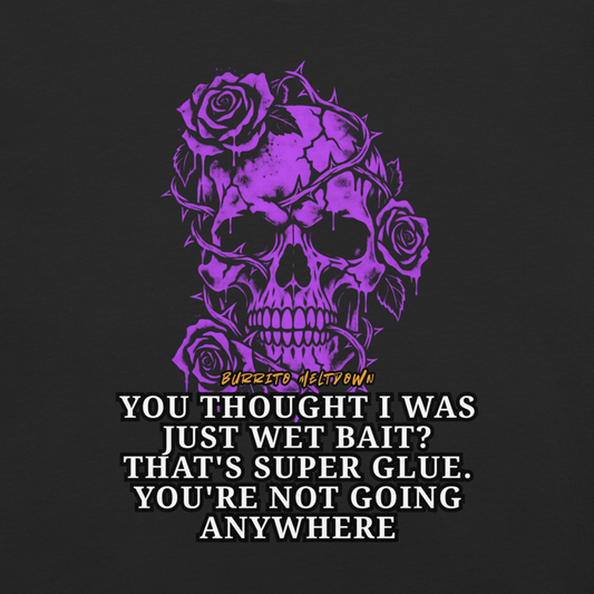 That's Super Glue – Rose Skull Tee Mockup