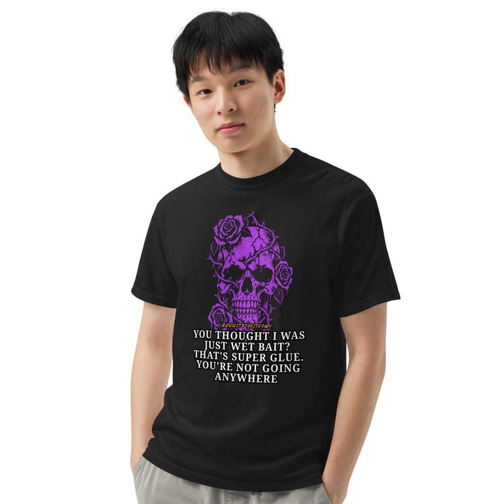 That's Super Glue – Rose Skull Tee Mockup