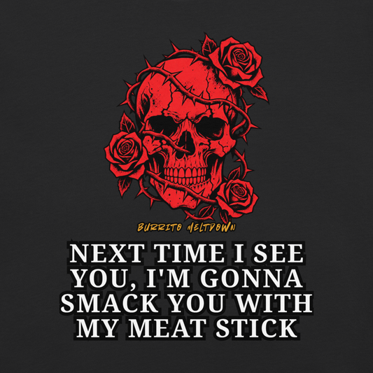 Next Time I See You – Rose Skull Tee Mockup