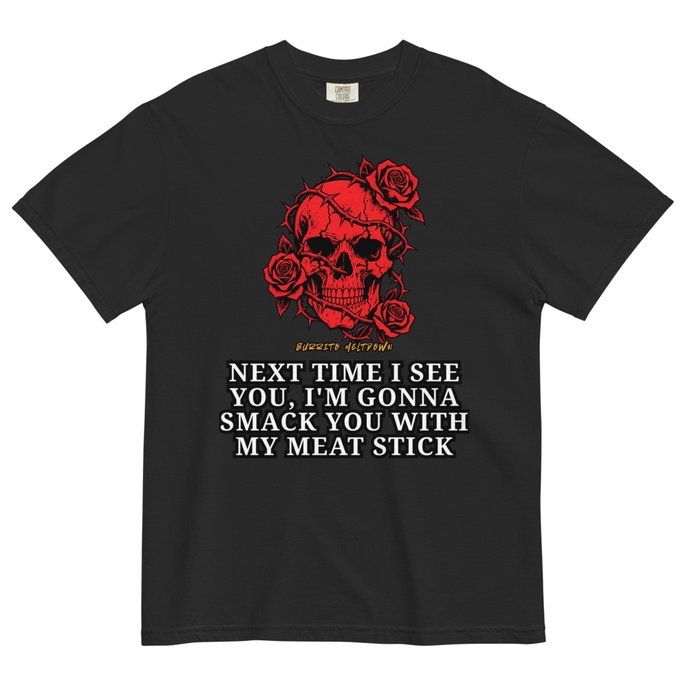 Next Time I See You – Rose Skull Tee Mockup