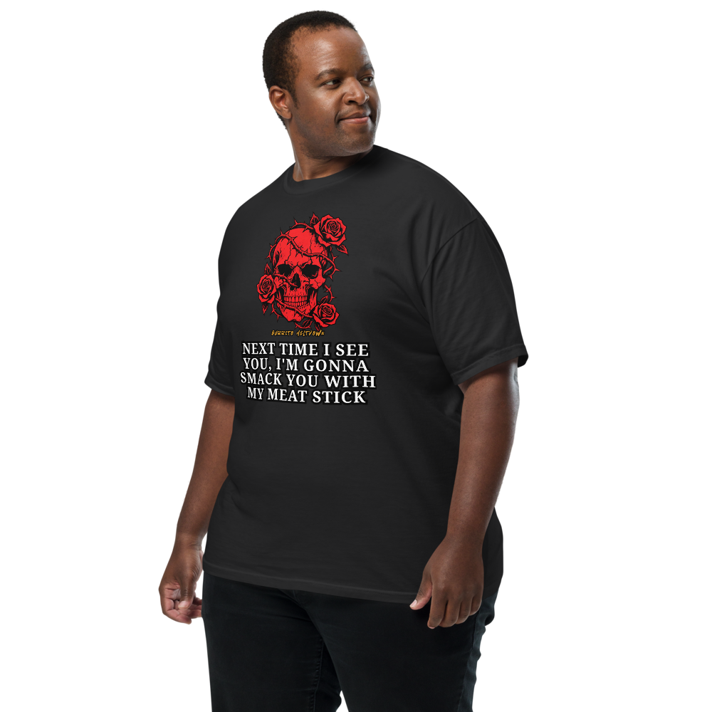 Next Time I See You – Rose Skull Tee Mockup