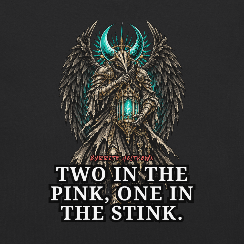 Two in the Pink – Winged Lantern Warrior Tee Mockup