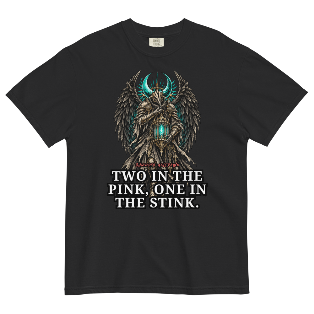 Two in the Pink – Winged Lantern Warrior Tee Mockup