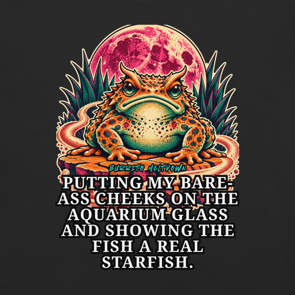 A Real Starfish – Blood Moon Frog Tee Mockup
